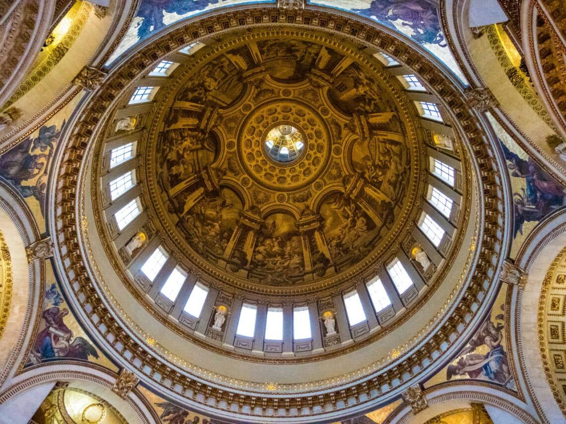 17 Famous Architectural Landmarks In Europe For Architects 160 Architectural landmark: st. Paulโs cathedral inner dome ยฉ nick fewings