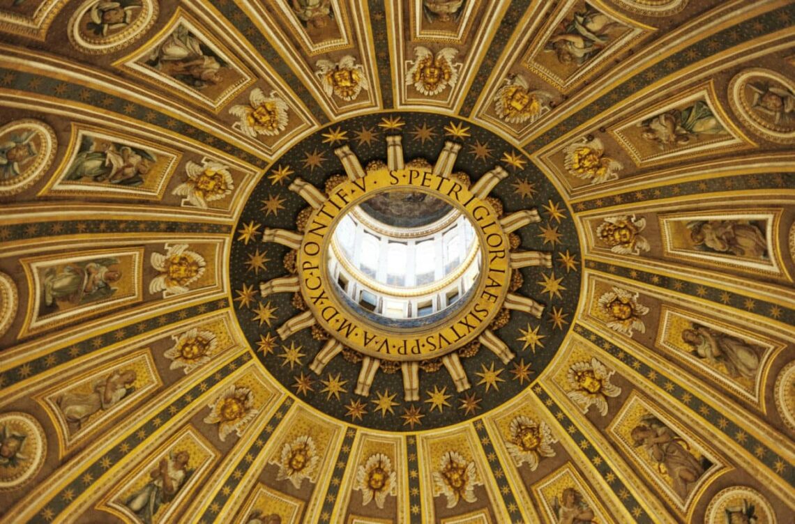 17 Famous Architectural Landmarks In Europe For Architects 119 Architectural landmark: st. Peterโs basilica interior dome closeup ยฉ oli