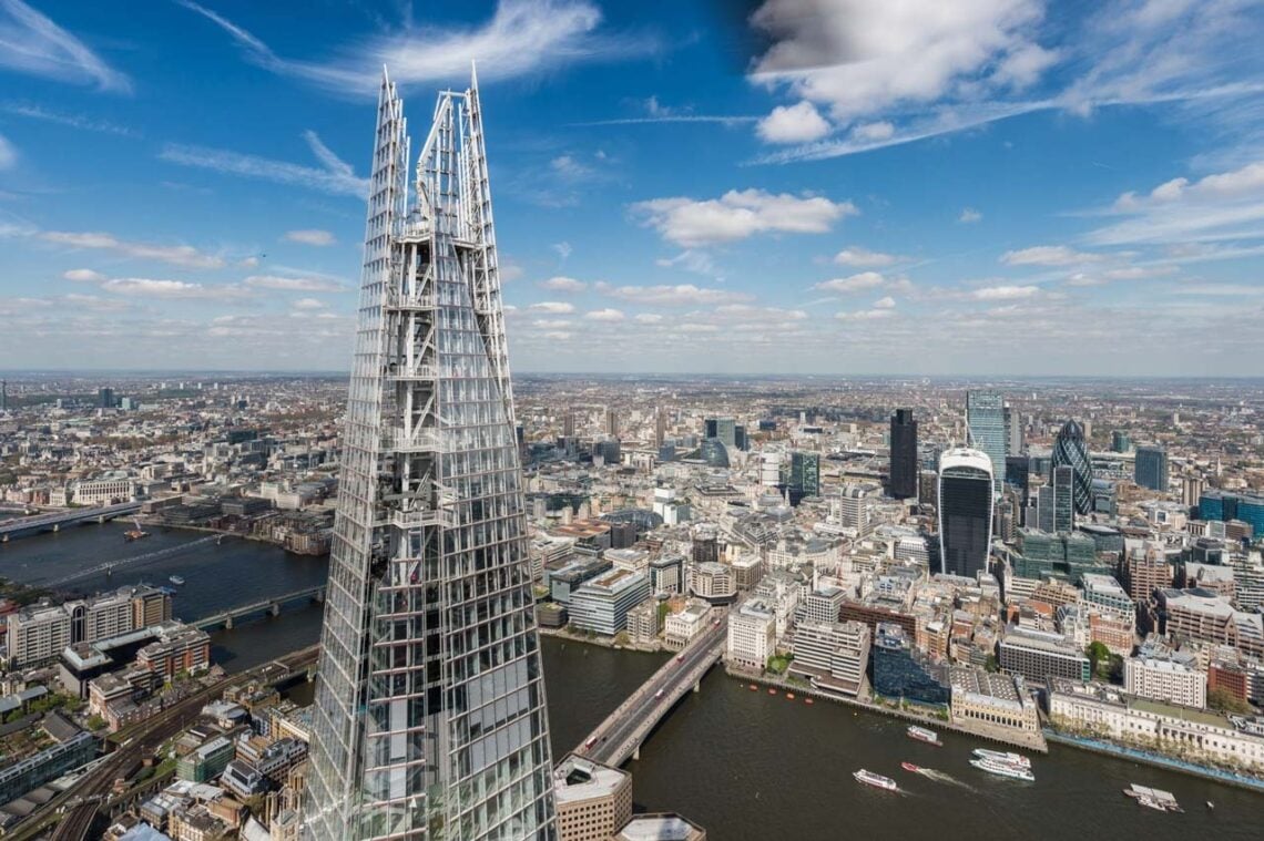Architectural landmark: the shard exterior © the shard