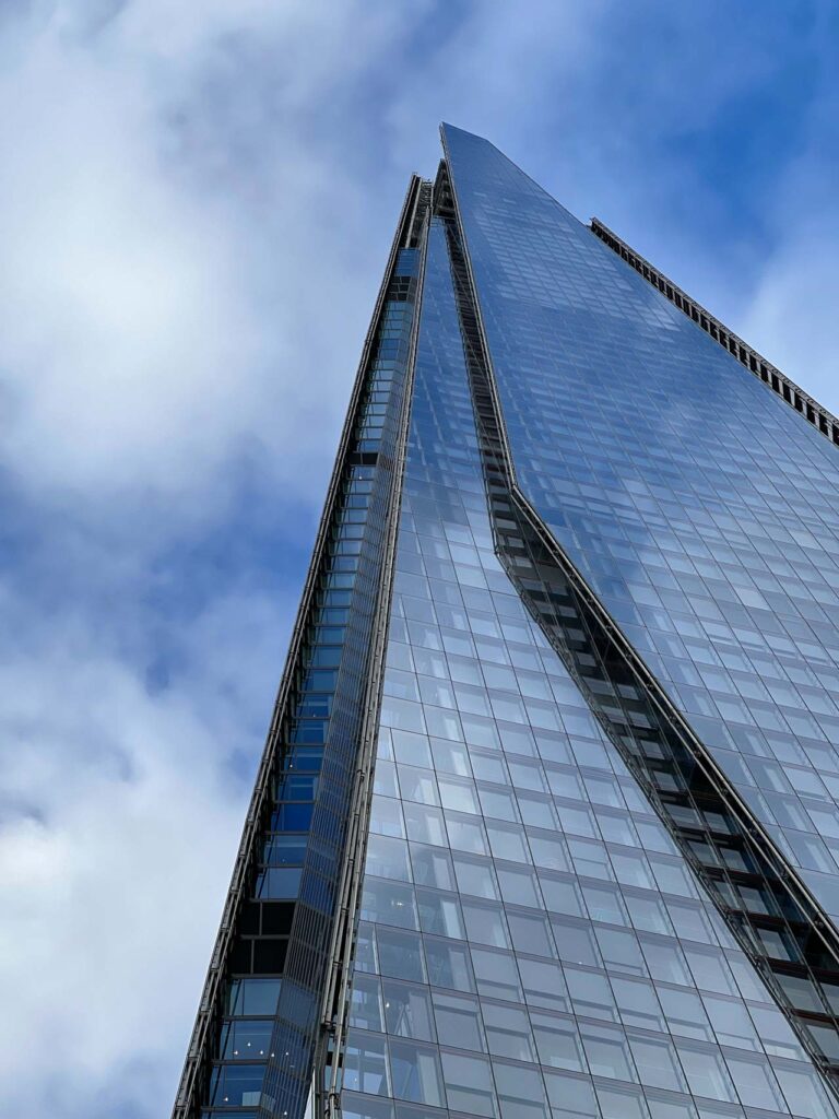 Architectural landmark: the shard low angle © yelena odintsova