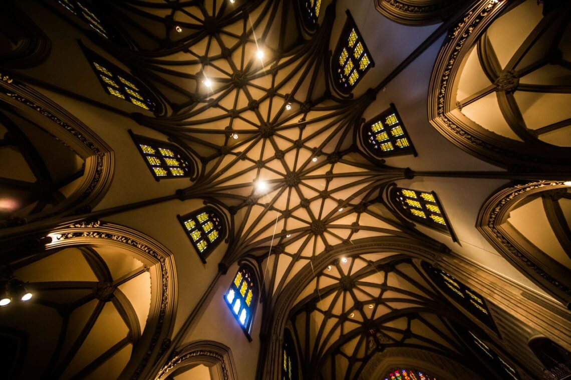 Architectural landmark: trinity church ceiling © thomas hawk