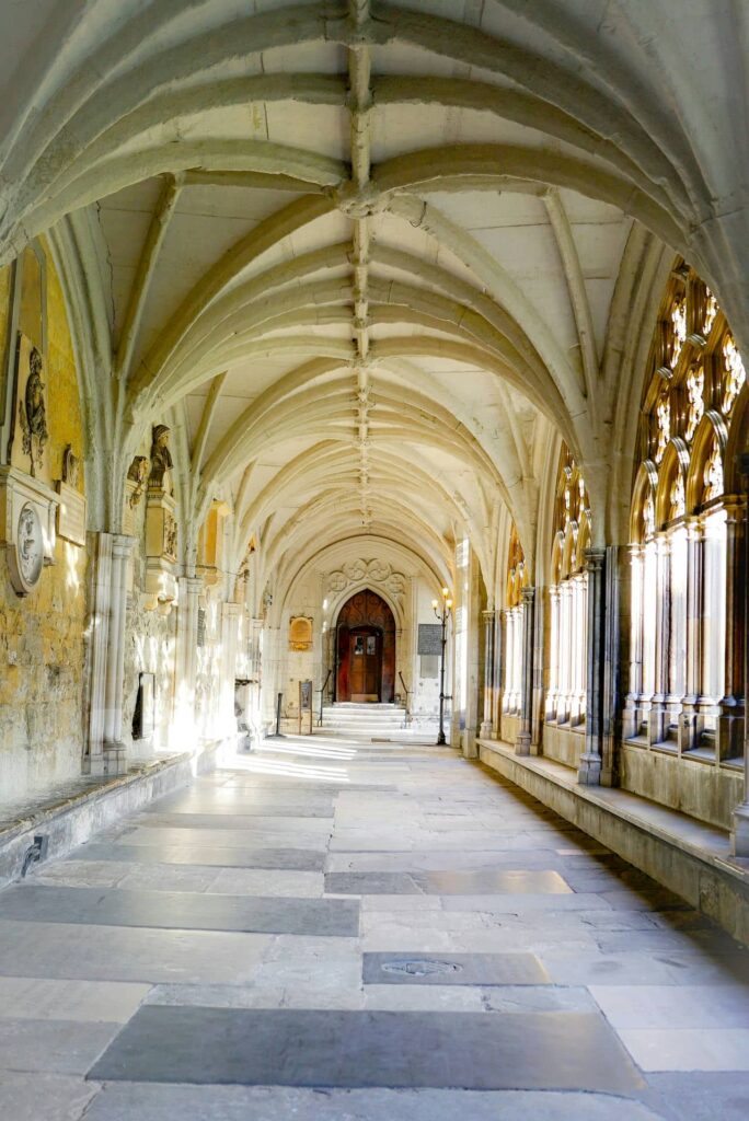 Architectural landmark: westminster abbey cloisters © dillon pena