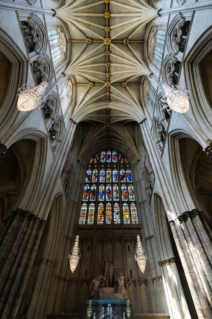 Architectural landmark: westminster abbey interior © maksim sokolov