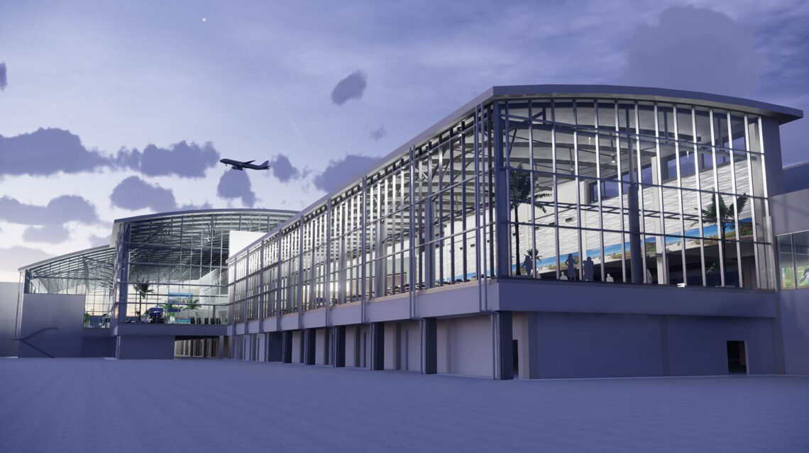 Atkins: southwest florida international airport, usa - expanding its terminal to improve on airport efficiency and enhance passenger experience. © southwest florida international airport