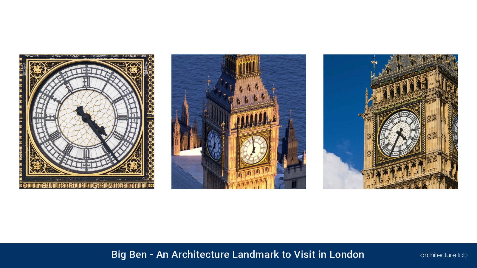 Big ben: an architecture landmark to visit in london