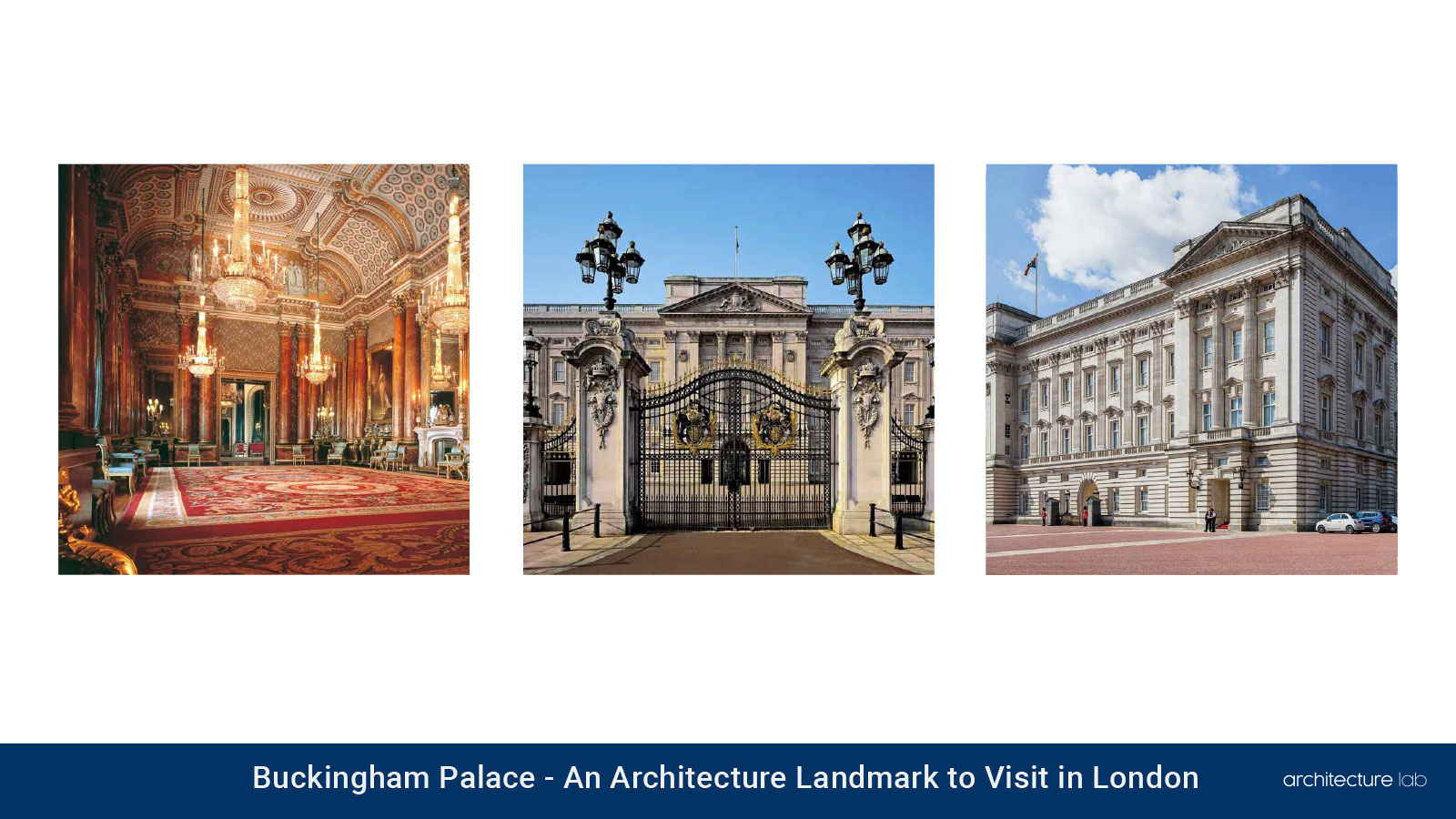Buckingham palace: an architecture landmark to visit in london