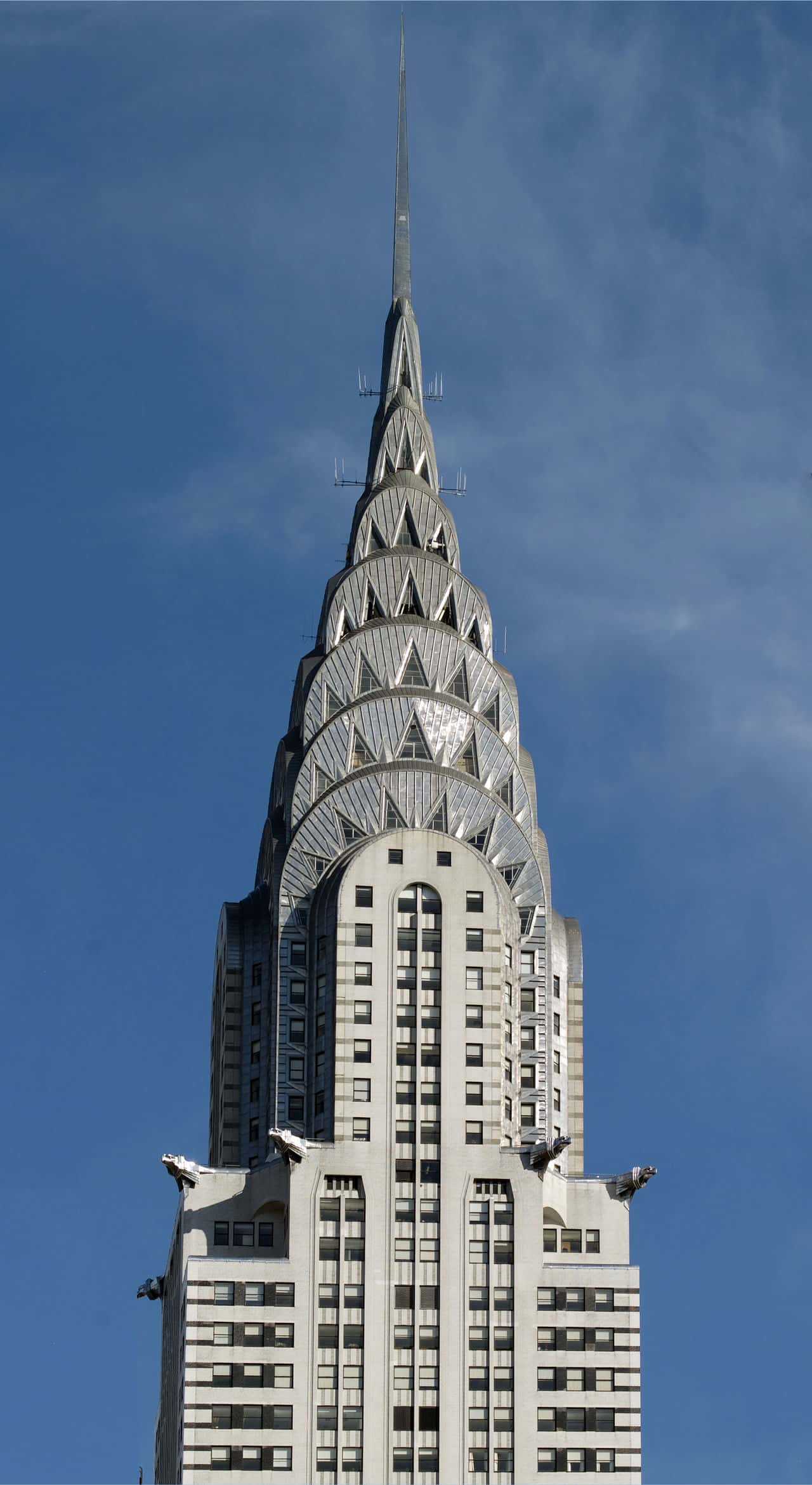 Chrysler building art deco styled crown and spire © carol m. Highsmith