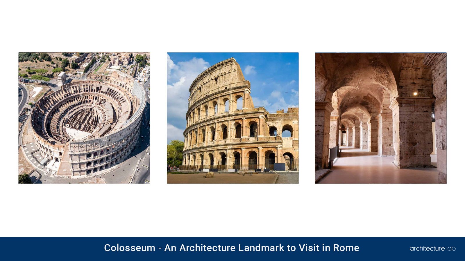Colosseum: an architecture landmark to visit in rome
