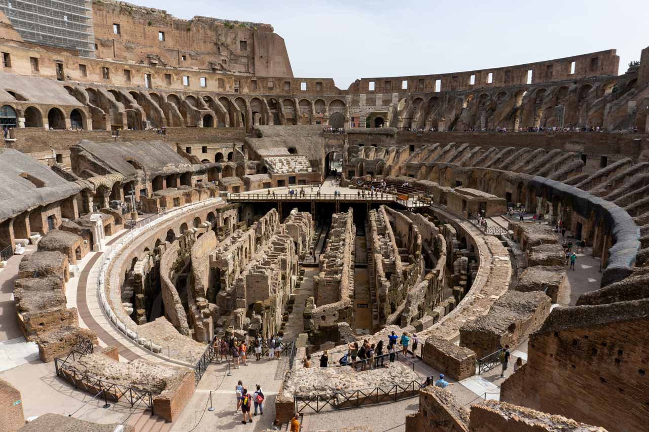 Colosseum rome interior © andrei popescu