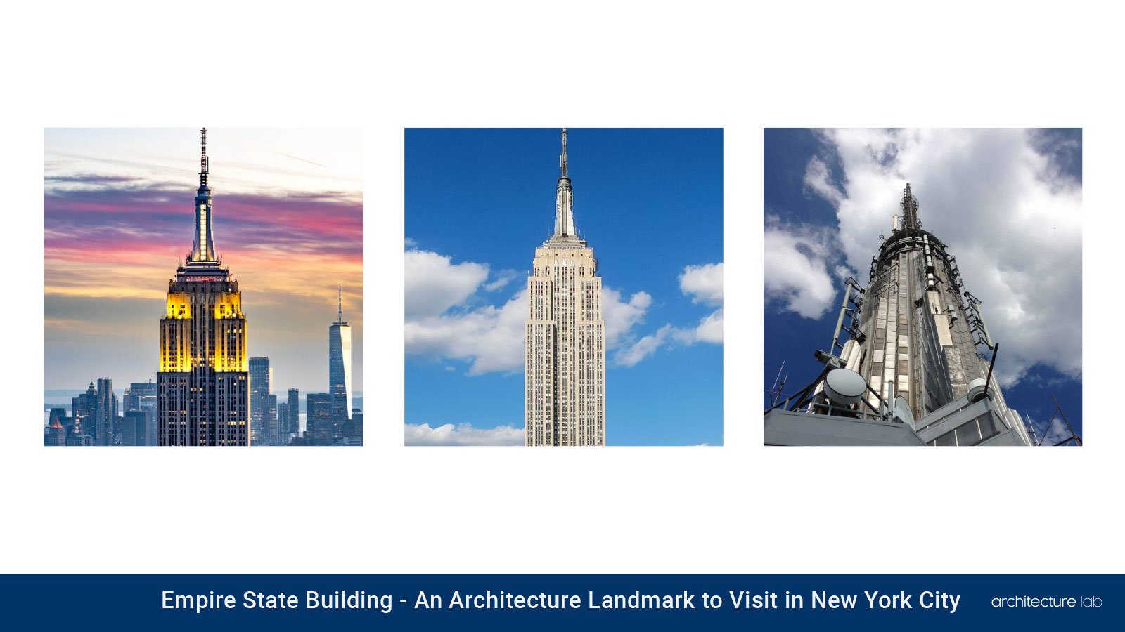 Empire state building: an architecture landmark to visit in new york city