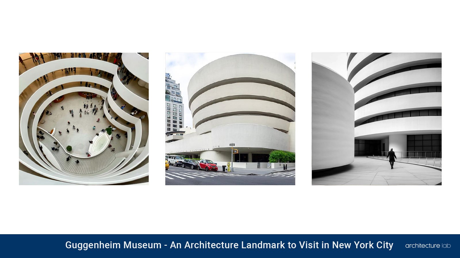 Guggenheim museum: an architecture landmark to visit in new york city