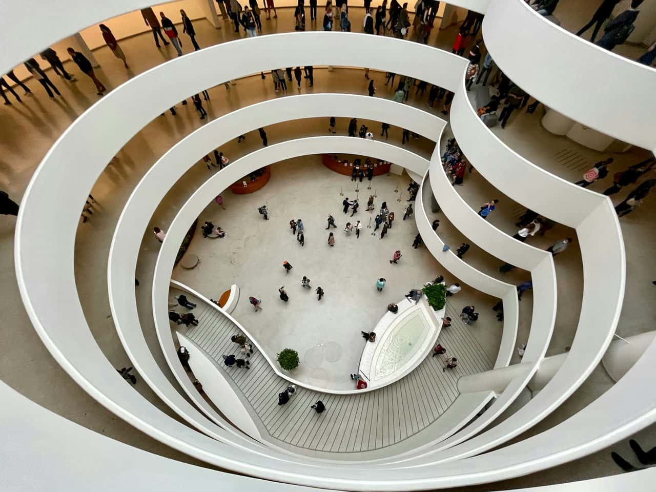 Guggenheim museum new york city interior © nicholas ceglia
