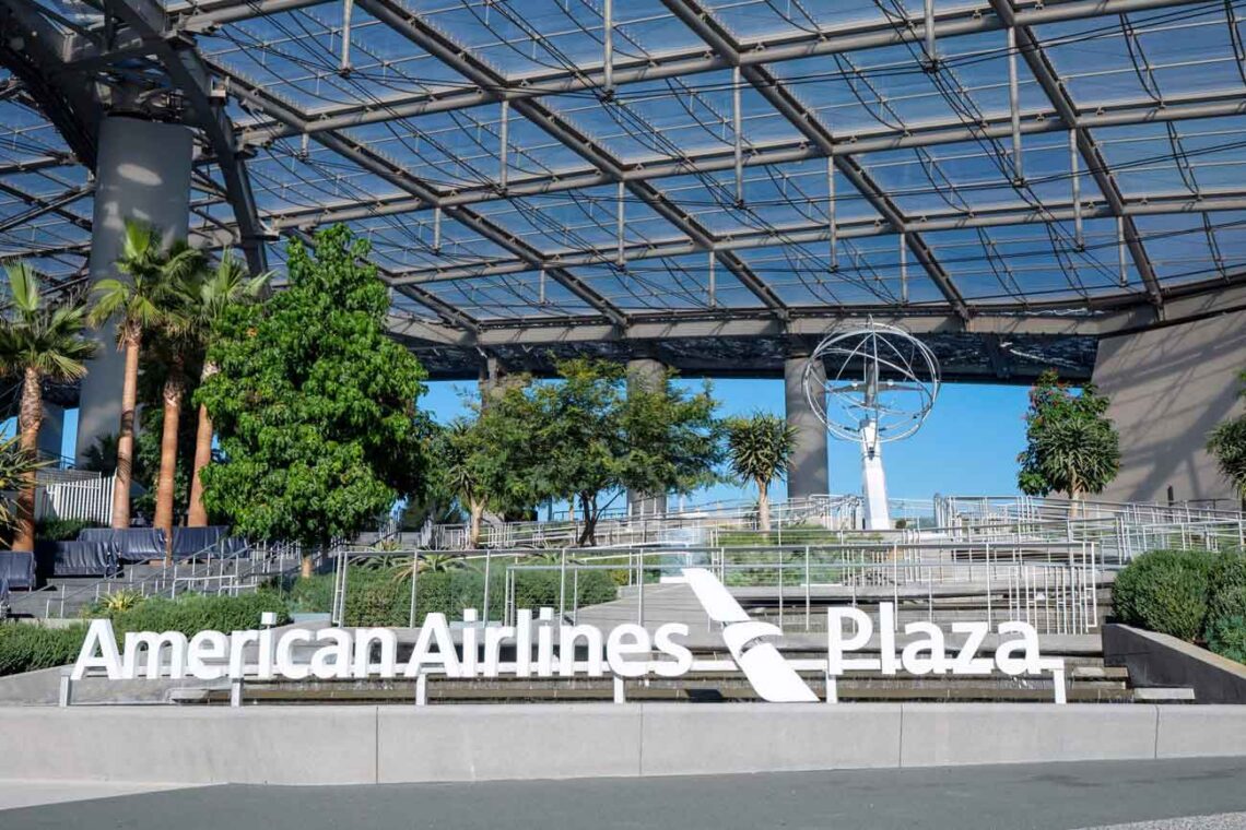 Hks: sofi stadium american airlines plaza