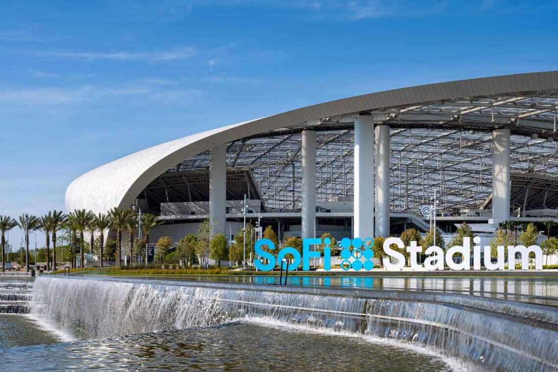 Hks: sofi stadium exterior