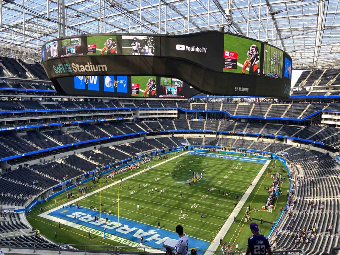 Hks: sofi stadium field