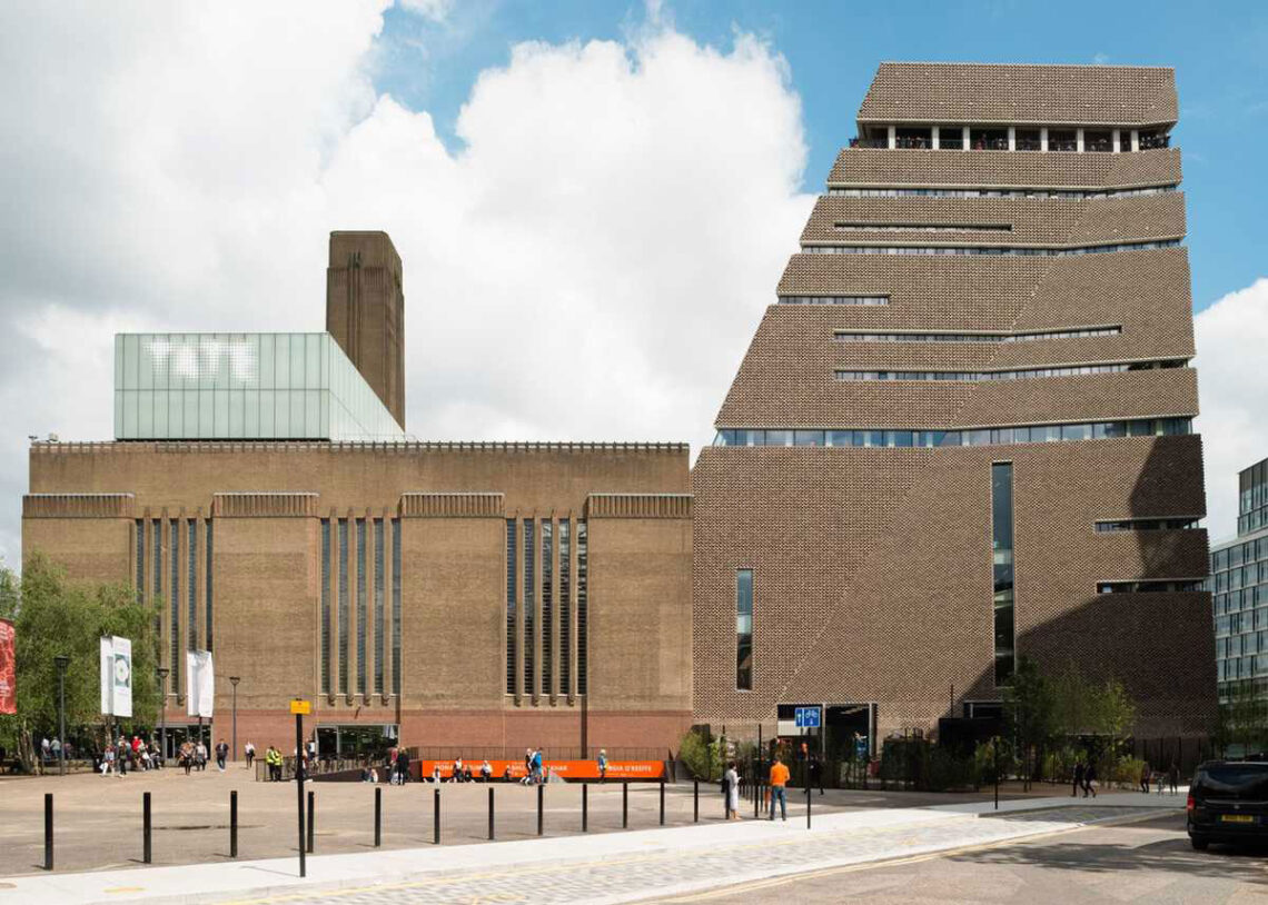 Herzog & de meuron: tate modern façade © jim stephenson