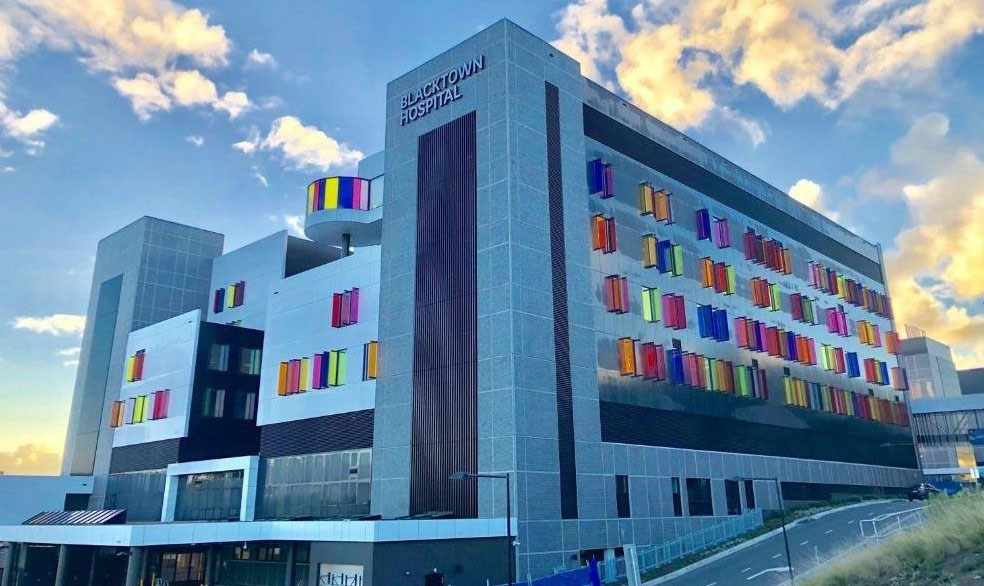 Jacobs: blacktown mount druitt hospital, sydney, australia - leed platinum certified expansion doubling acute care capacity, completed in 2019. © jacobs