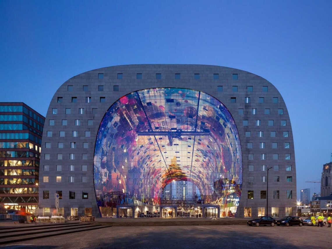 Mvrdv: markthal facade © mvrdv