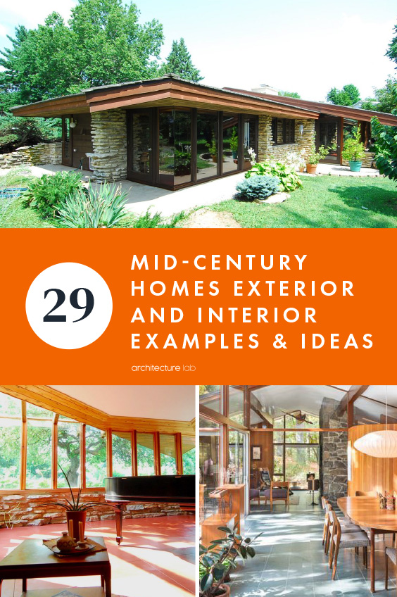 29 Mid-Century Homes – Exterior And Interior Examples &Amp; Ideas 29 mid-century homes – exterior and interior examples & ideas