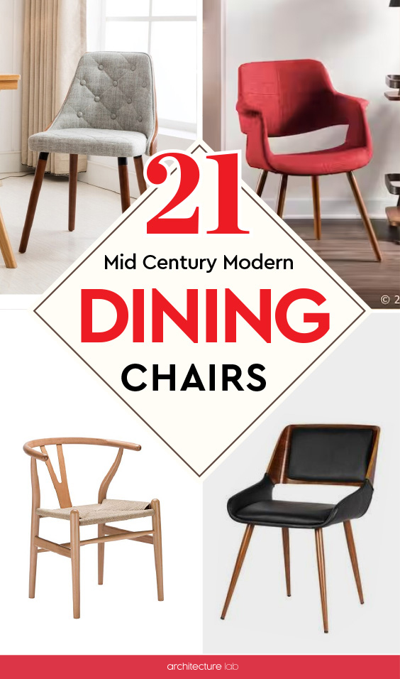 21 mid-century modern dining chairs