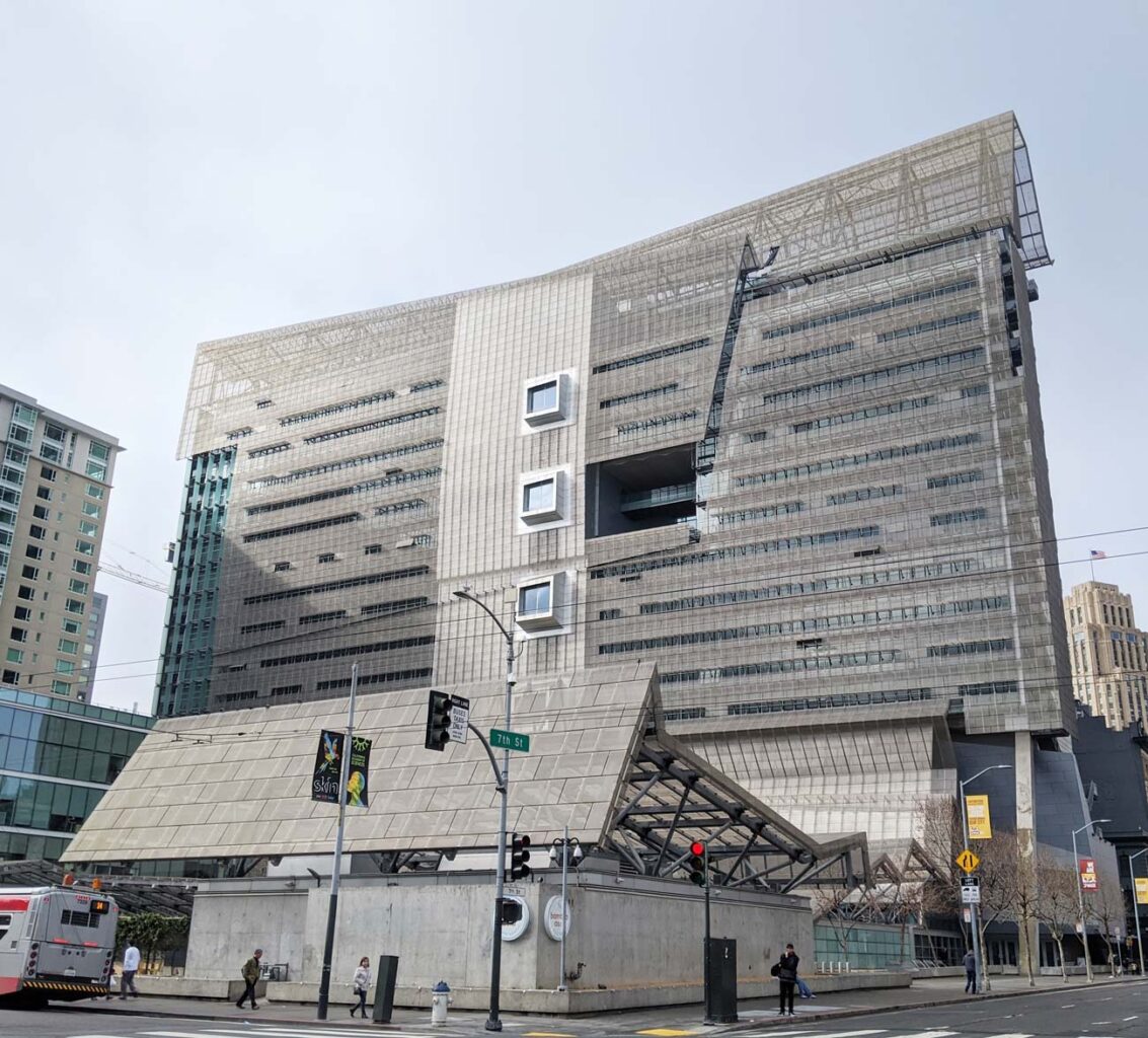 Morphosis architects: san francisco federal building side view 7th street