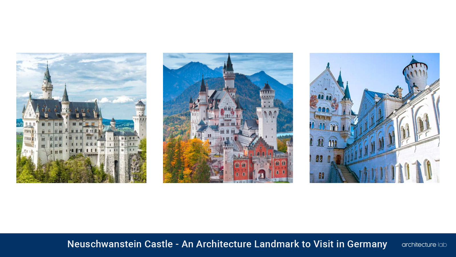 Neuschwanstein castle: an architecture landmark to visit in germany