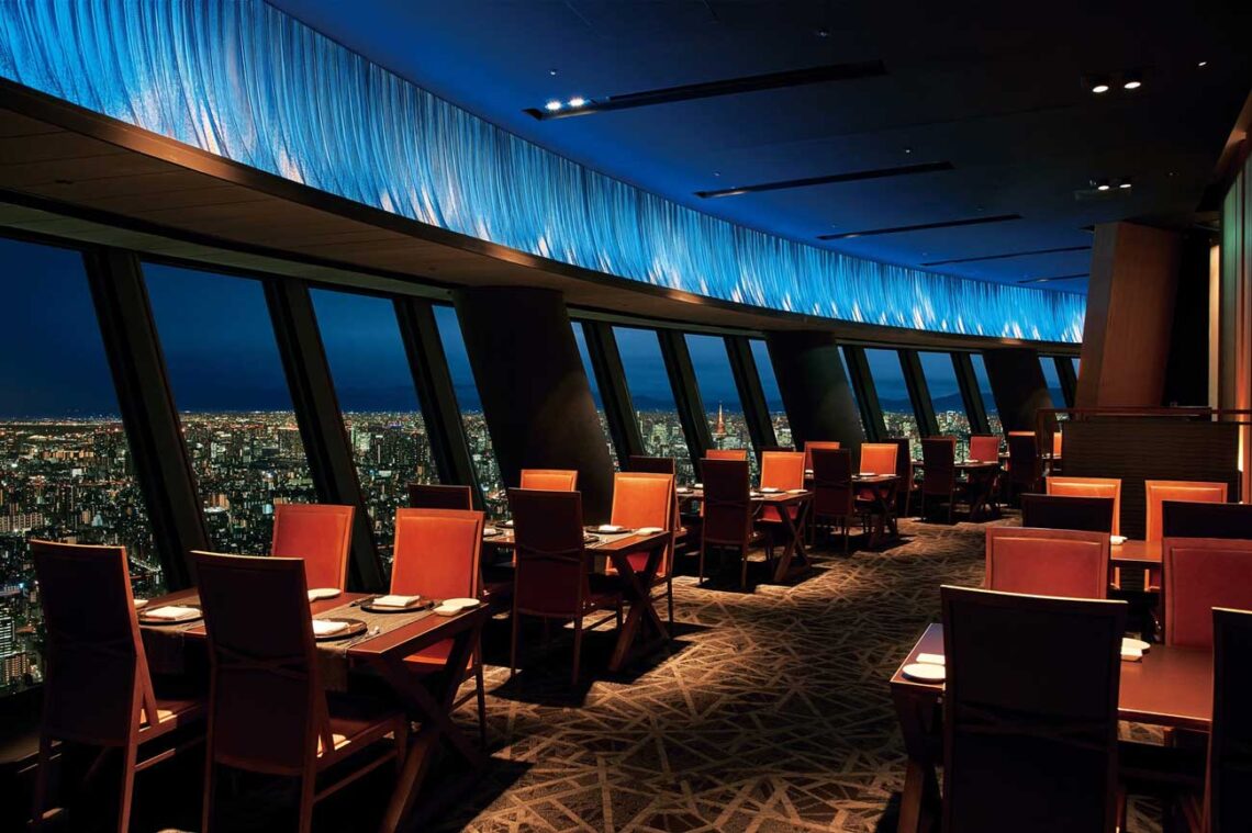 Nikken sekkei: tokyo skytree sky restaurant 634