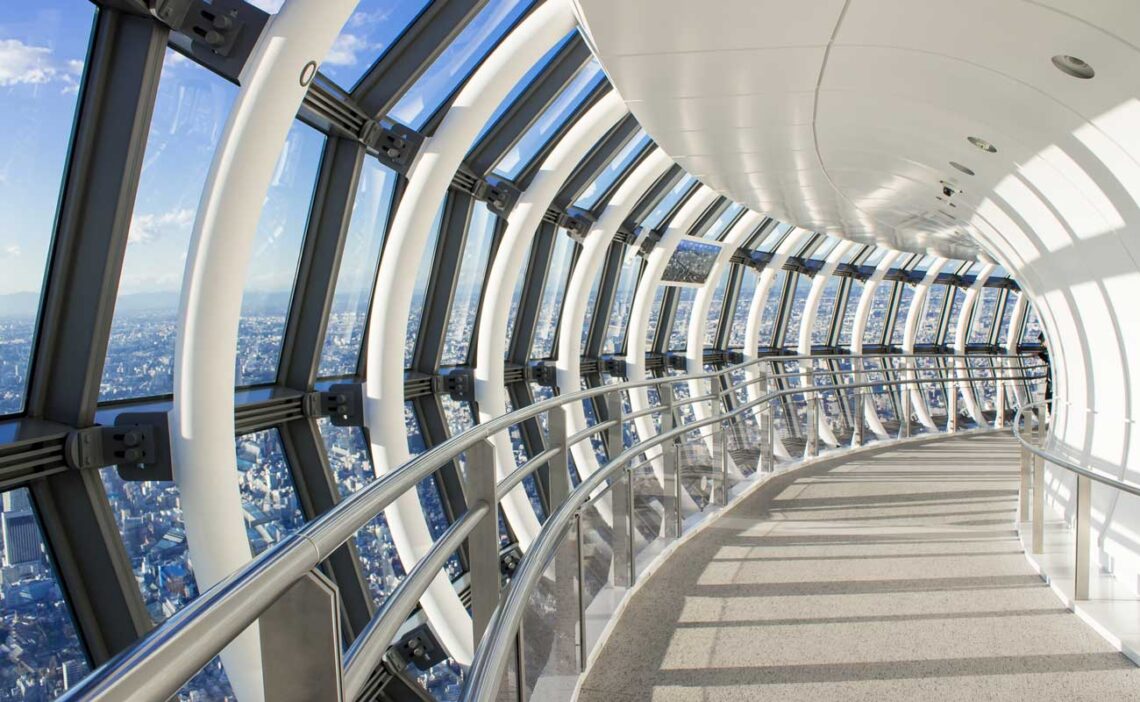 Nikken sekkei: tokyo skytree tembo galleria observation deck