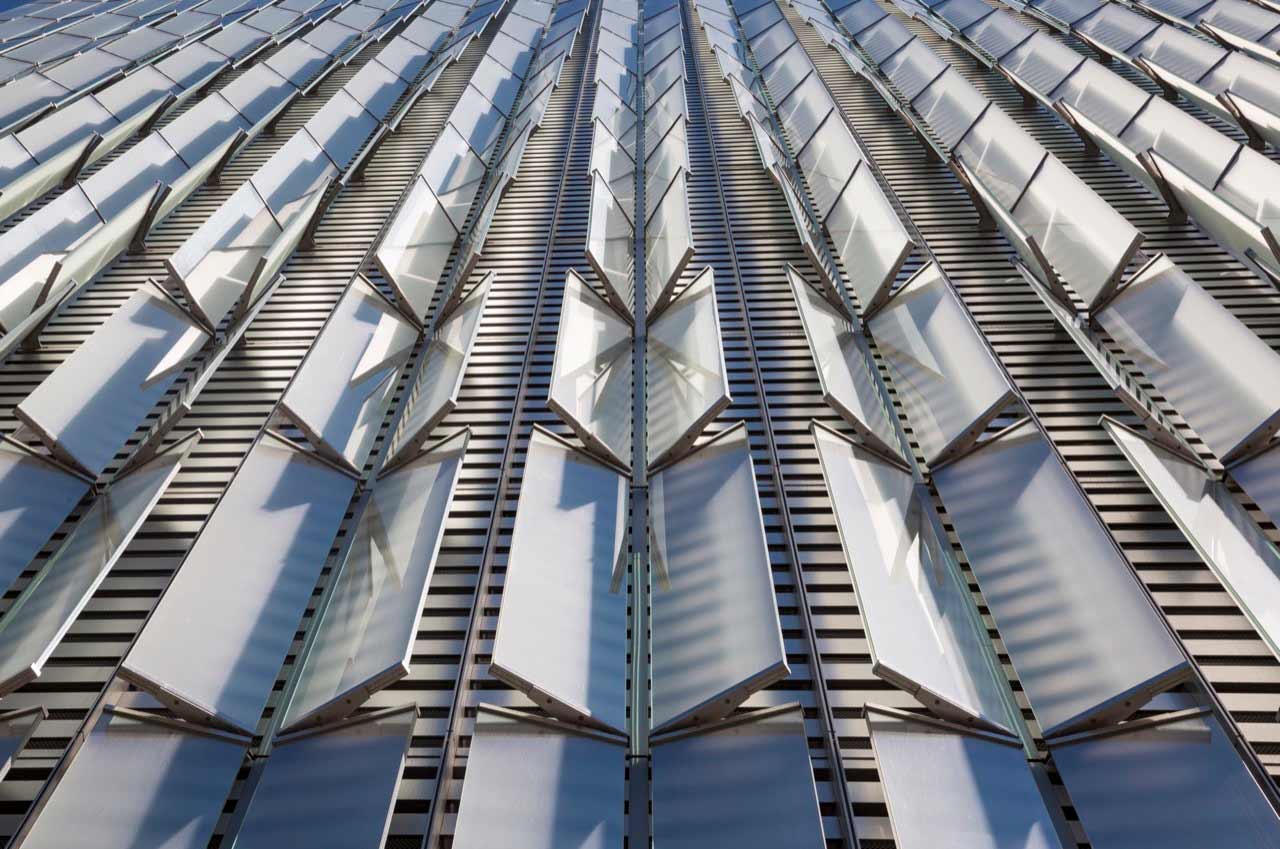 One world trade center façade system unitized curtain wall panels © james ewing