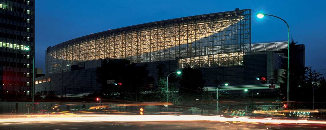 Rafael viñoly architects: tokyo international forum façade © rafael viñoly architects