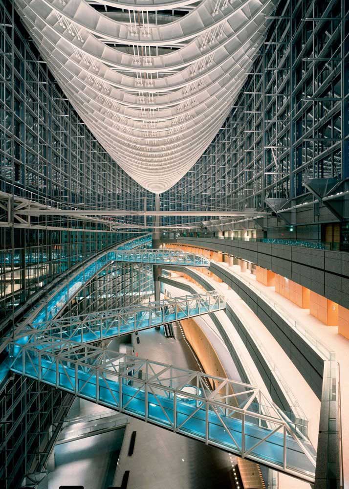 Rafael viñoly architects: tokyo international forum glass hall © rafael viñoly architects