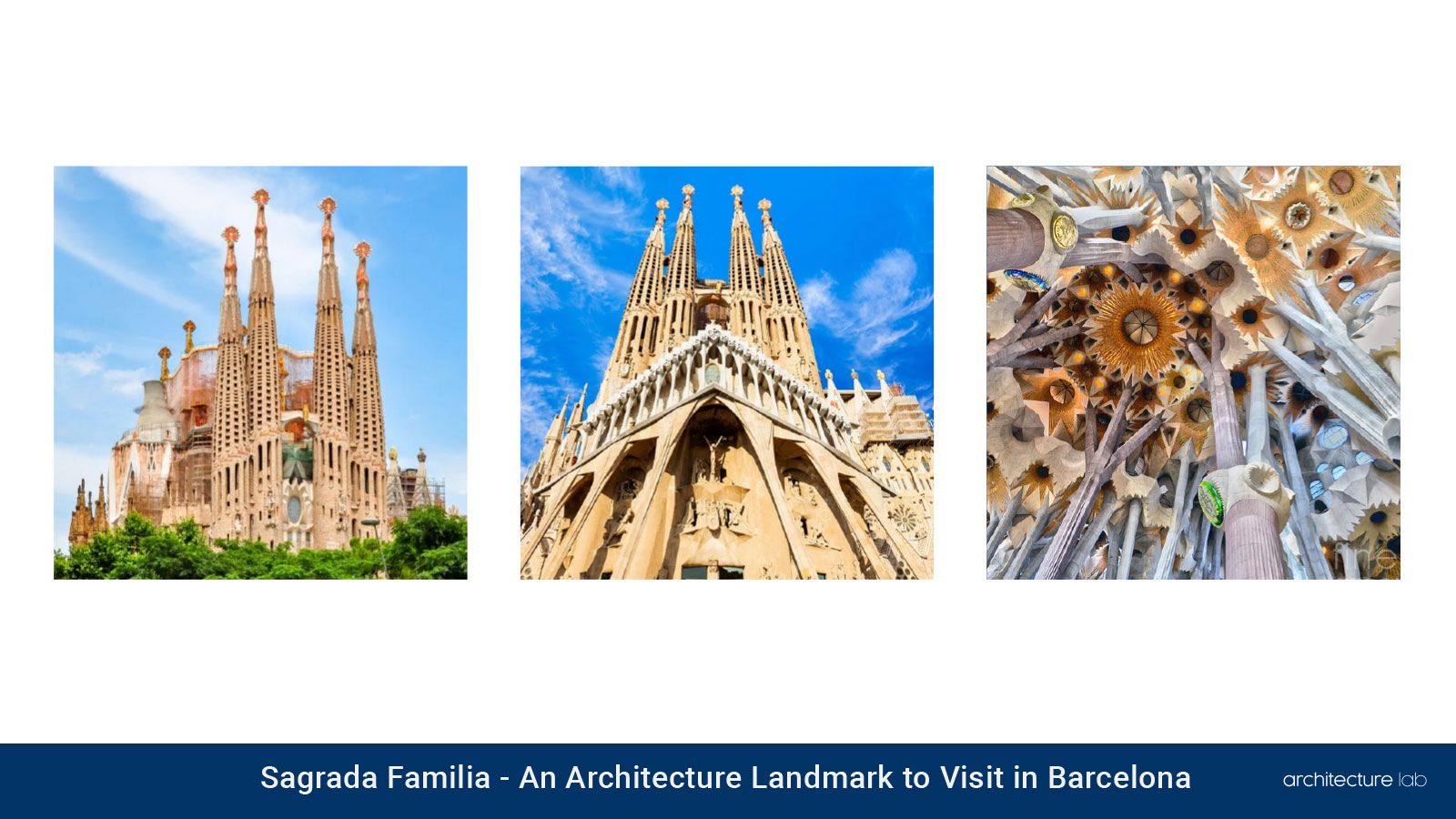 Sagrada familia: an architecture landmark to visit in barcelona