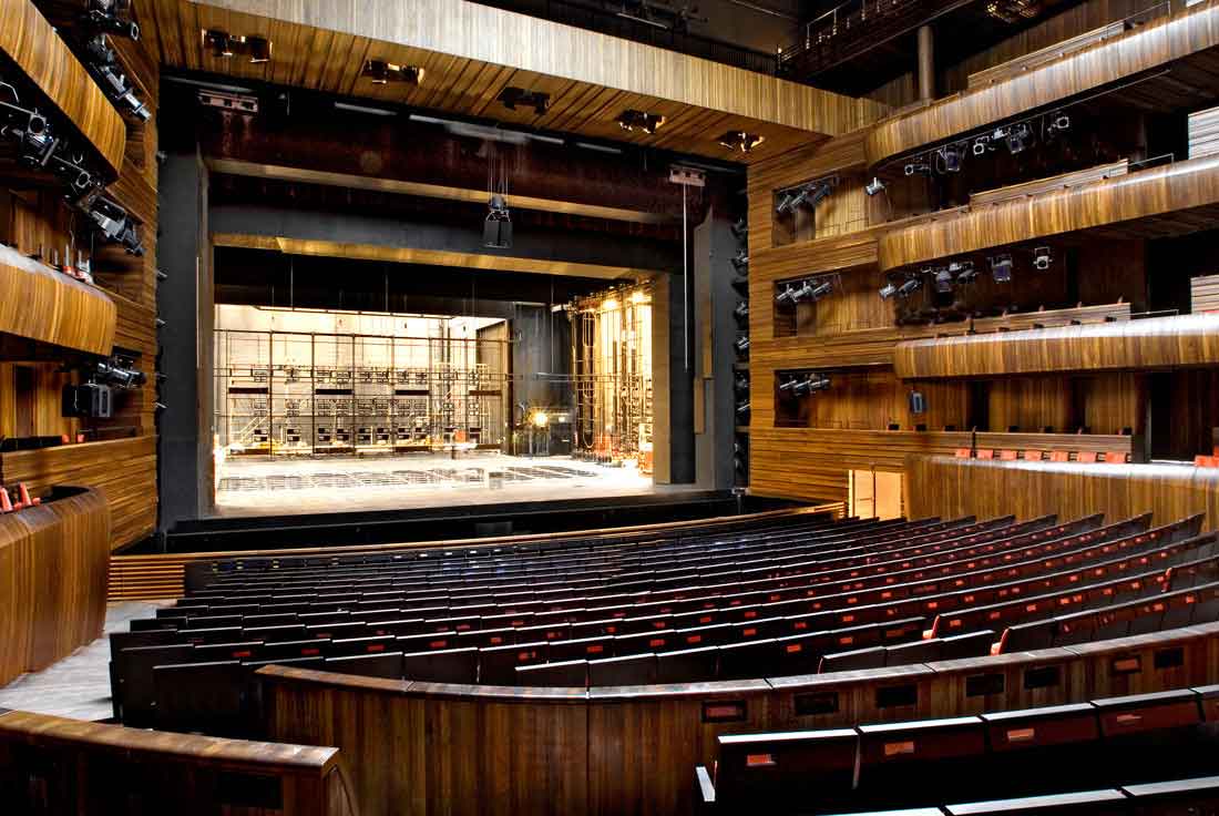 Snøhetta: oslo opera house main stage © erik berg