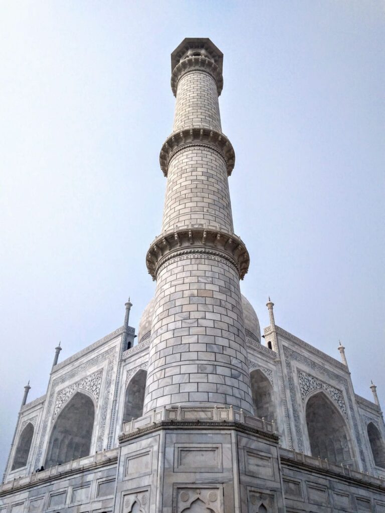 Taj Mahal: An Architecture Landmark To Visit In Agra 7 Taj mahal minaret ยฉ hemant banswal