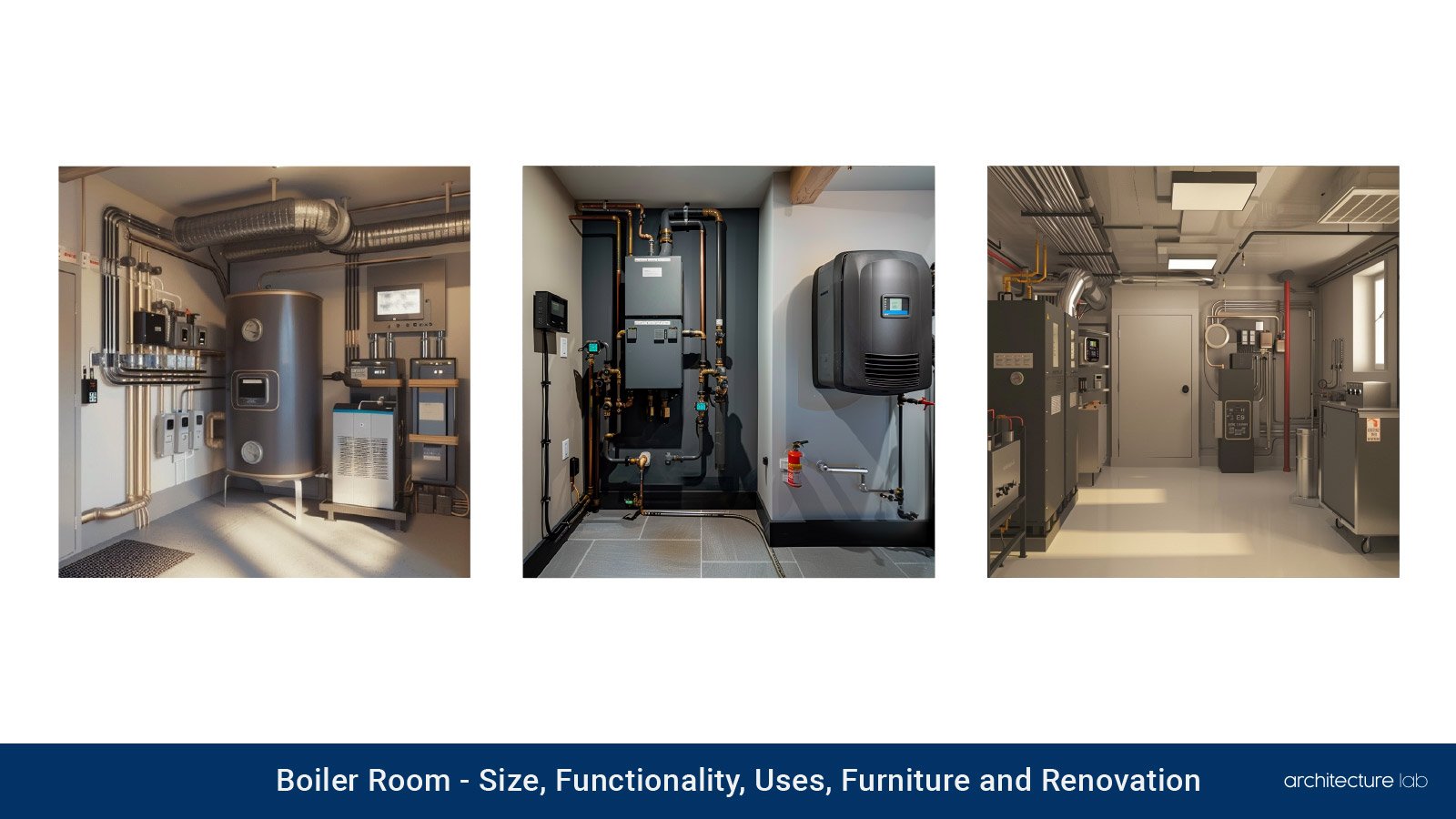 Boiler room: size, functionality, uses, furniture, and renovation