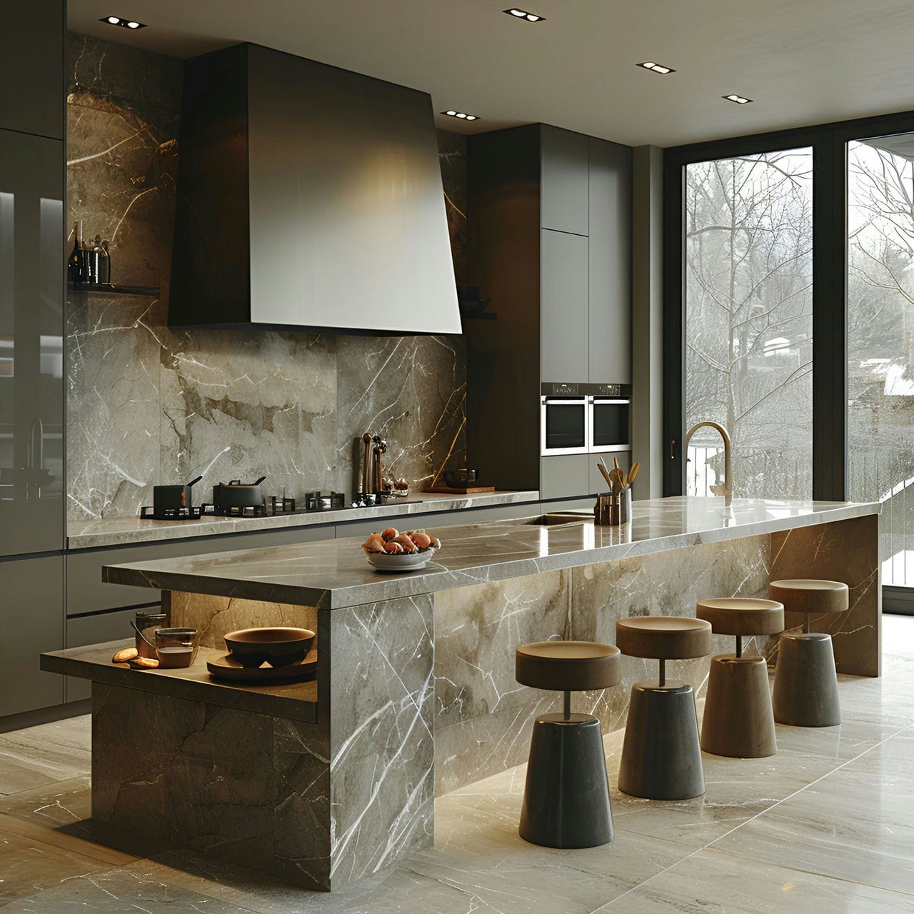 Minimalist Kitchen Kitchen: size, functionality, uses, furniture, and renovation