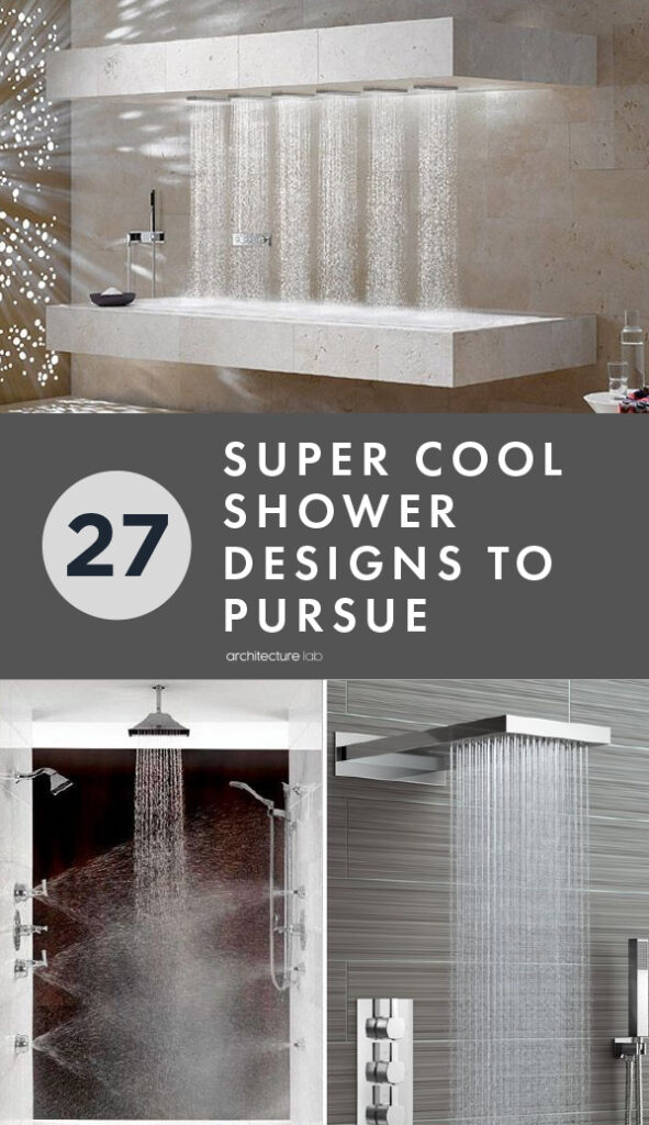 27 super cool shower designs to pursue