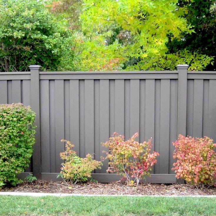 36. Plastic composite fence
