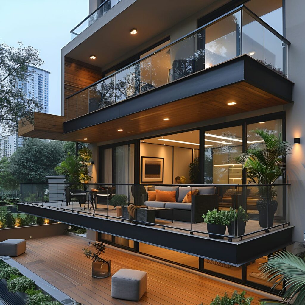 Balcony: size, functionality, uses, furniture and renovation