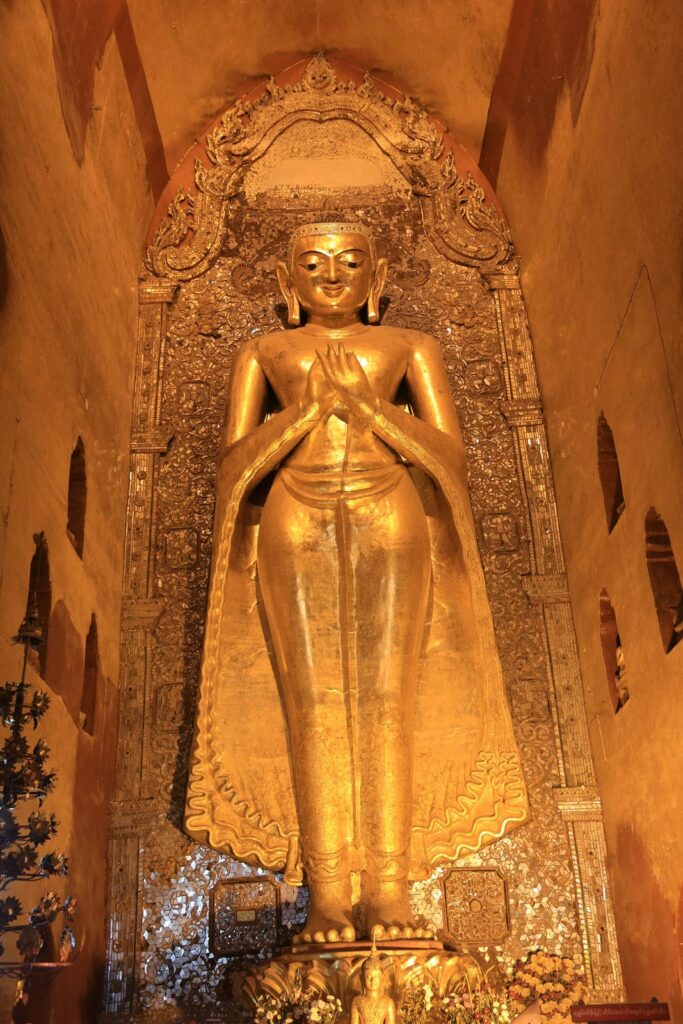 18 Famous Architectural Landmarks In Asia For Architects 291 Architectural landmark: bagan temples buddha statue in ananda temple ยฉ hans a. Rosbach