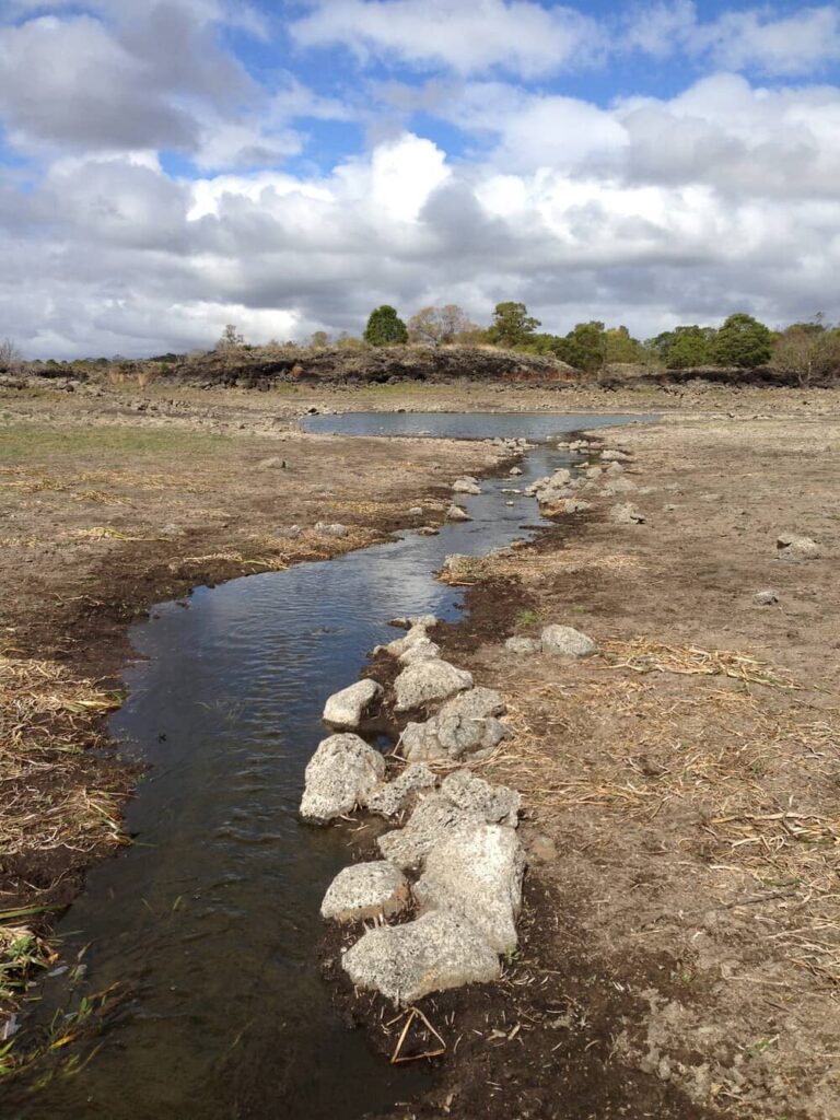 Architectural landmark: budj bim cultural landscape aquaculture channel and pond © gunditj mirring traditional owners aboriginal corporation / tyson lovett-murray