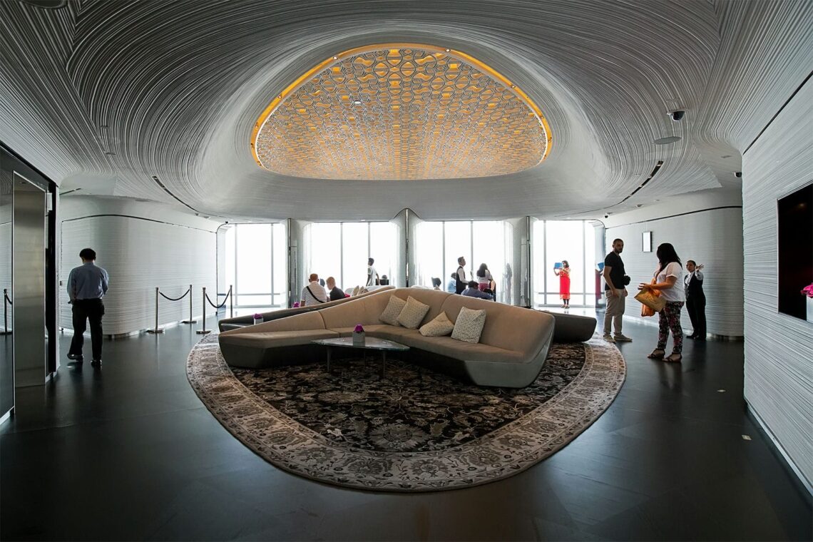 18 Famous Architectural Landmarks In Asia For Architects 392 Architectural landmark: burj khalifa at the top sky level 148 lounge ยฉ christian h