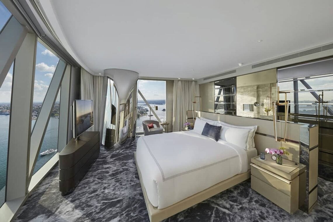 Architectural landmark: crown sydney executive suite © crown resorts limited