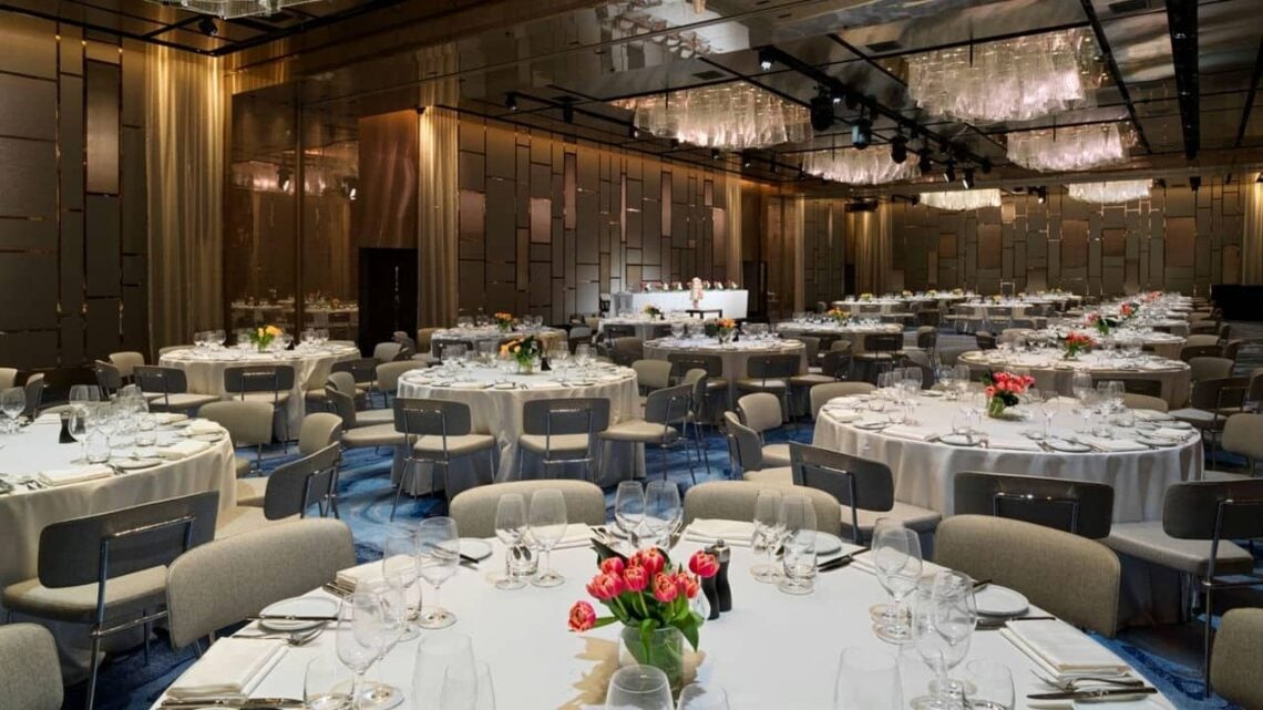 Architectural landmark: crown sydney pearl ballroom © crown resorts limited