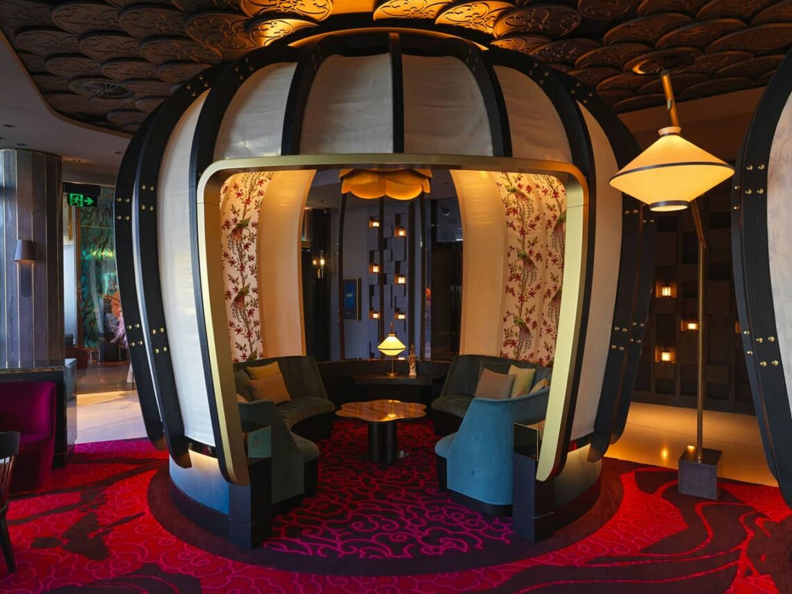 Architectural landmark: crown sydney teahouse © crown resorts limited