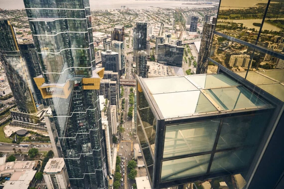 Architectural landmark: eureka tower the edge © journey beyond
