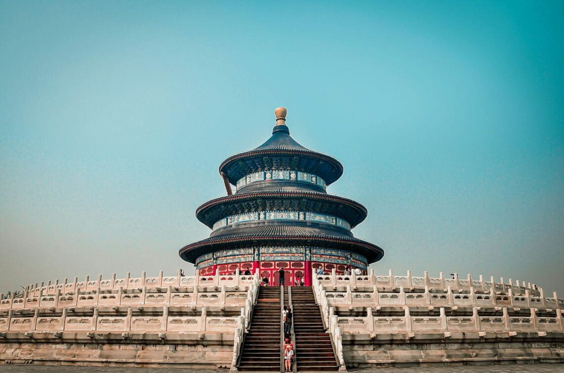 Architectural landmark: forbidden city temple of heaven © victor he