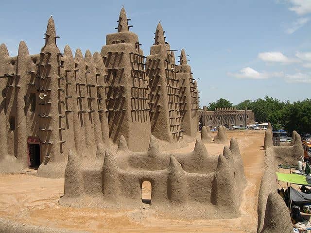 15 Famous Architectural Landmarks In Africa For Architects 150 Architectural landmark: great mosque of djennรฉ elevated view ยฉ jurgen