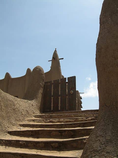 15 Famous Architectural Landmarks In Africa For Architects 153 Architectural landmark: great mosque of djennรฉ northwest stairs ยฉ jurgen
