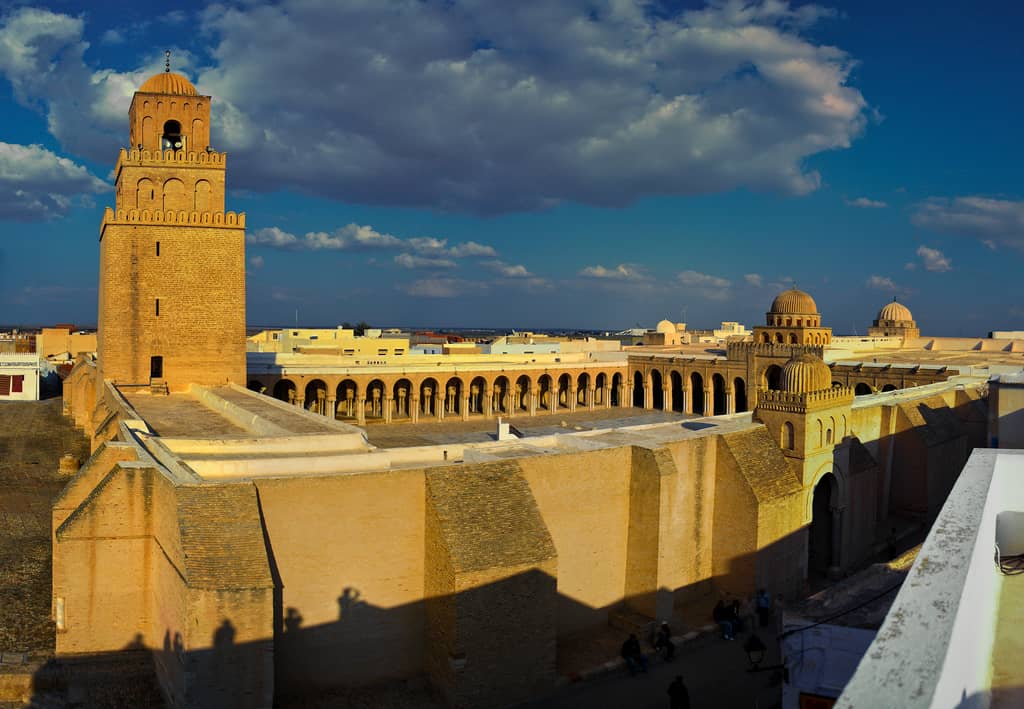 15 Famous Architectural Landmarks In Africa For Architects 170 Architectural landmark: great mosque of kairouan elevated view ยฉ marek szarejko